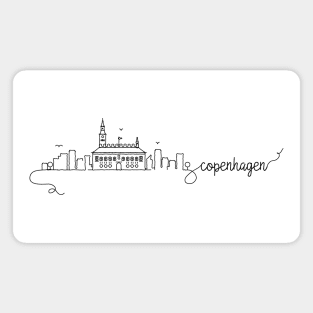 Copenhagen City Signature Magnet